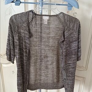 H&M Women's Brown beige gold Cardigan jacket 2